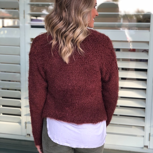Gentle Fawn - Goodwin Cardigan - Wine - Picture 2 of 2